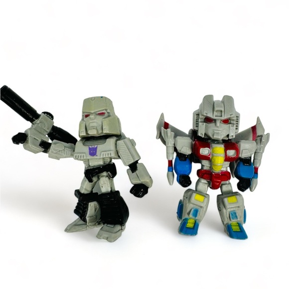 Transformers Squeezelings Lot Of 2 Megatron Starscream Hasbro 2022 - Picture 1 of 7